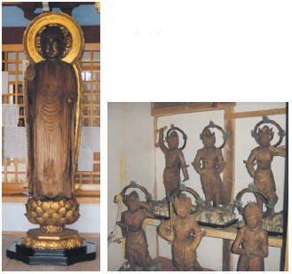 写真：木造薬師如来立像及び木造十二神将像