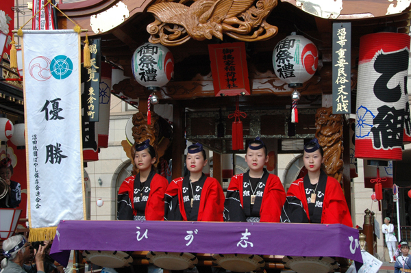 写真：祇園囃子競演会表彰式