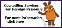 Counselling Services for Foreign Residents For more infomation click here 