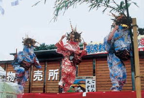 生枝獅子舞の写真