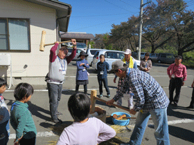 写真：餅つき1