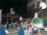 photo：Oigami hot springs giant snake festival