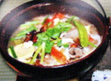 photo:Dumpling soup