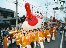 写真：天狗みこし