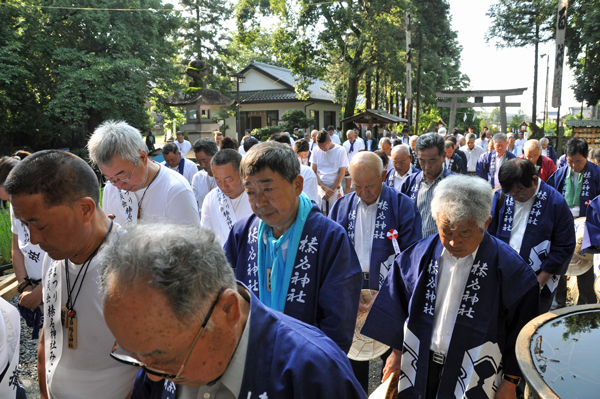 写真：榛名神社みこし発幸祭1