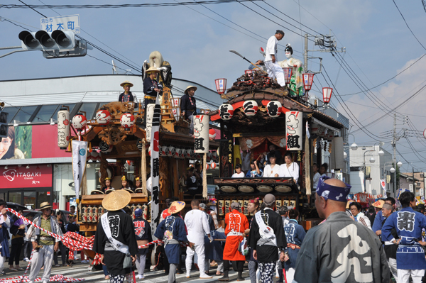 写真：各町子どもみこし・まんど自主運行1