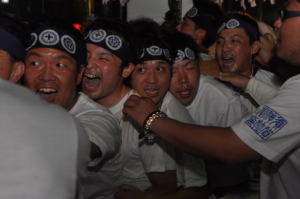 写真：須賀神社・榛名神社みこしと祭りばやし共演3