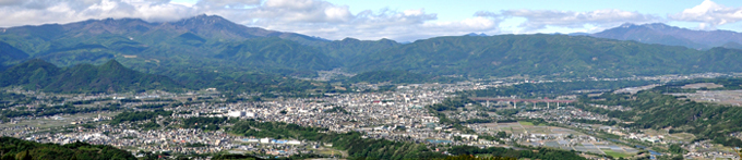 写真：沼田市の景色