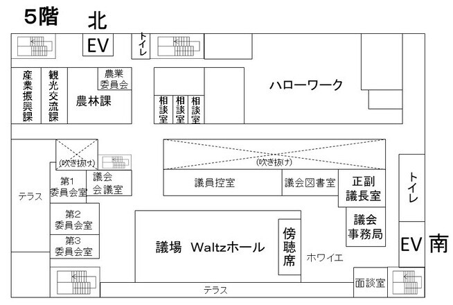 5階案内図