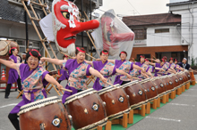 写真：薄根ふるさと太鼓