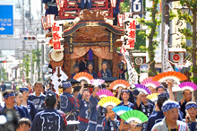 写真：祭り囃子審査会