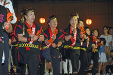 写真：だんべえ踊り