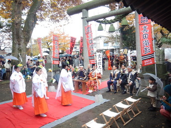 写真：城主の嫁取り