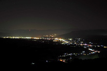 写真：夜景（椎坂峠）