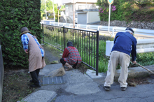 写真：市内一斉清掃