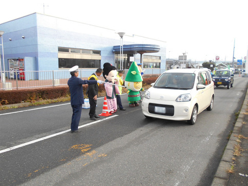 写真：交通安全運動