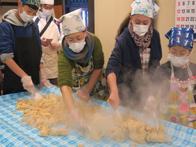 大豆あら熱とる