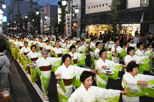 写真：千人おどり