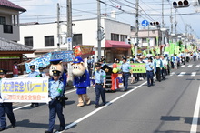 写真：交通安全パレード