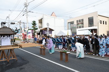 写真：須賀神社みこし還幸祭