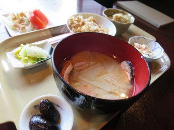 料理の出来上がり