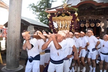 写真：須賀神社みこし