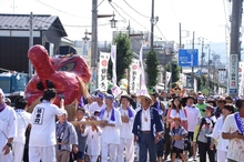 写真：子どもみこし（西ブロック）