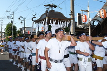 写真　須賀神社みこし