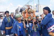 写真：子どもみこし（西ブロック）