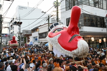 写真：天狗みこし