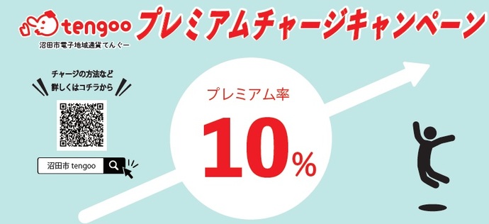 10％プレミアムチャージキャンペーンのバナー画像