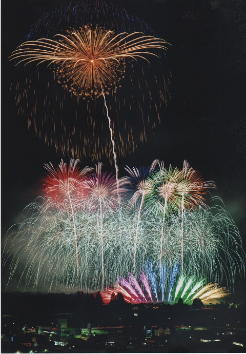 写真：花火の写真