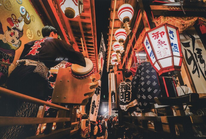 写真：山車の写真