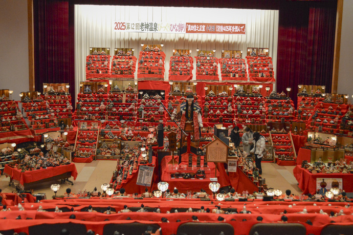 写真：老神温泉びっくりひな飾りの写真