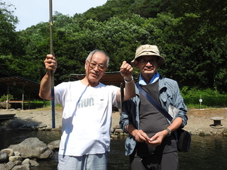 魚釣りの写真