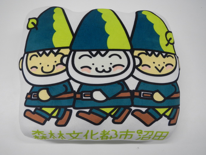 「ぬまたんち」もちもちクッションの写真