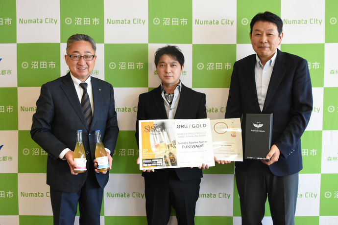 シードル国際品評会受賞報告