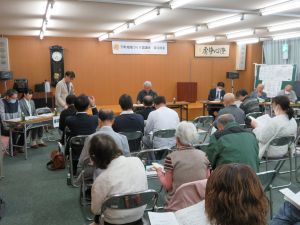 写真：総会中