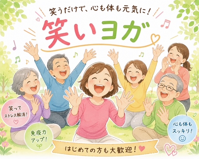笑いヨガイメージイラスト